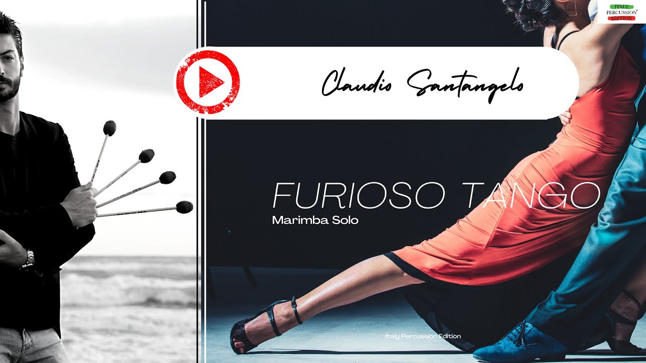 Claudio Santangelo - Furioso Tango - Marimba solo