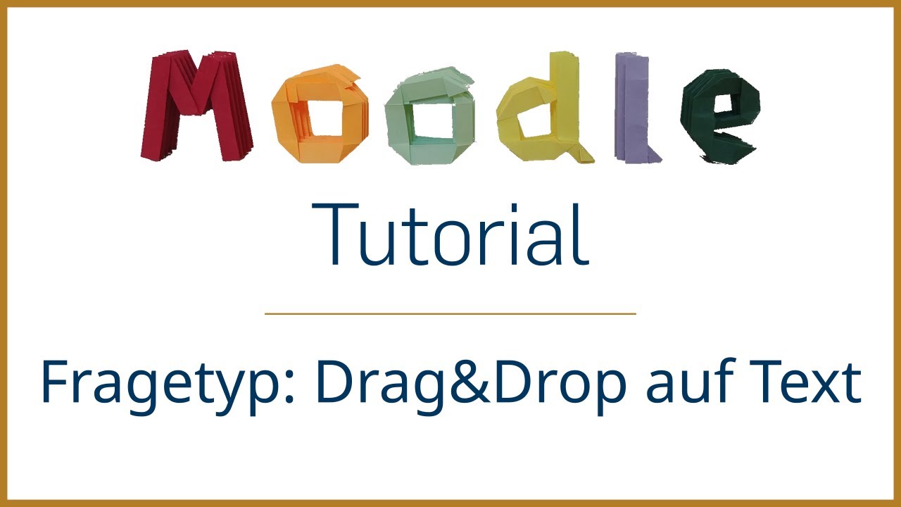 Fragetyp: Drag&Drop auf Text