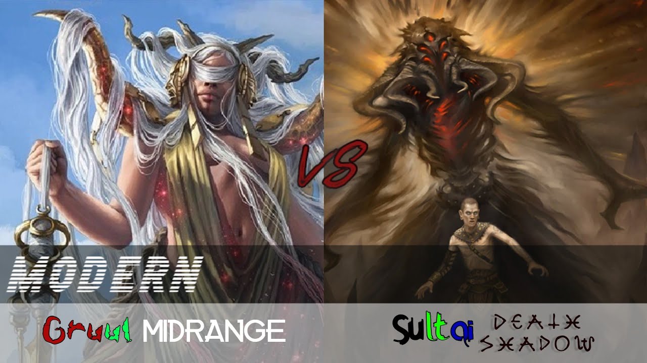 MTG Online - [Modern]: Gruul Midrange vs Sultai Death Shadow