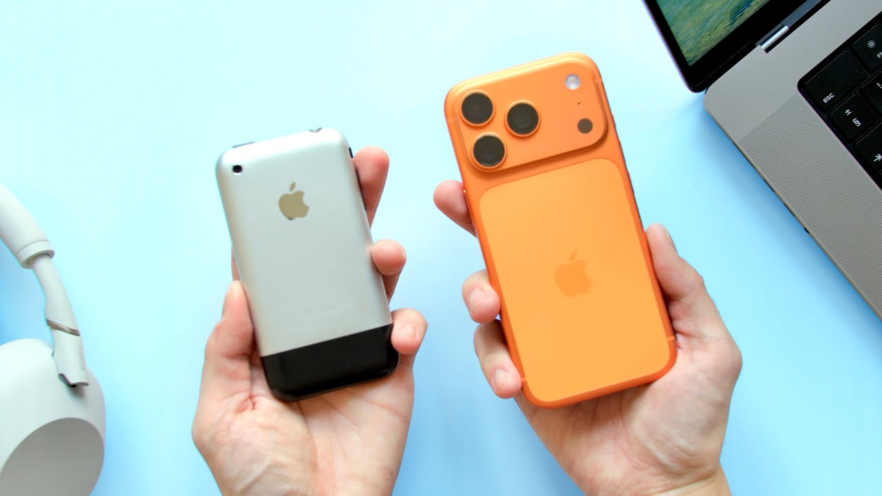 iPhone (2007) vs iPhone 17 Pro: od rewolucji do przeciętności