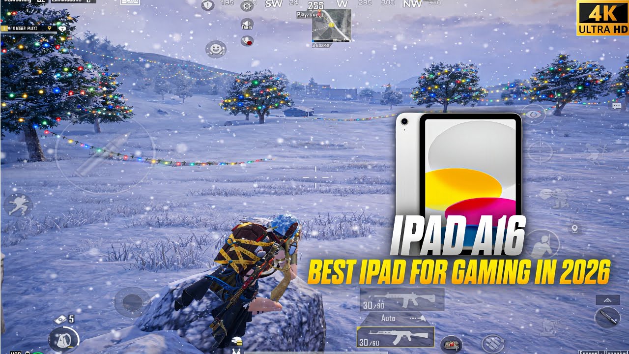 iPad 11 A16 BGMI Graphics Test (SMOOTH+ EXTREME) 🔥| PUBG Mobile Gaming 2026 | Best 4 Finger Player!