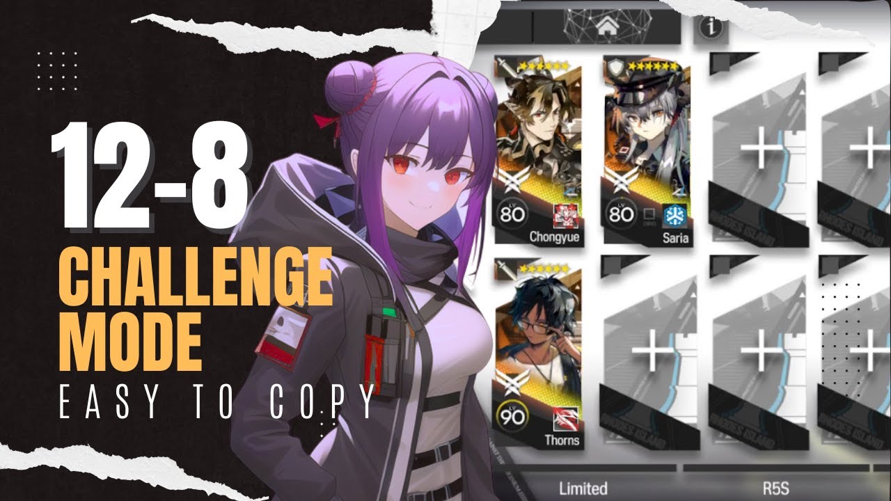 12-8 Adverse - Easy to Copy | AFK Strategy【Arknights】
