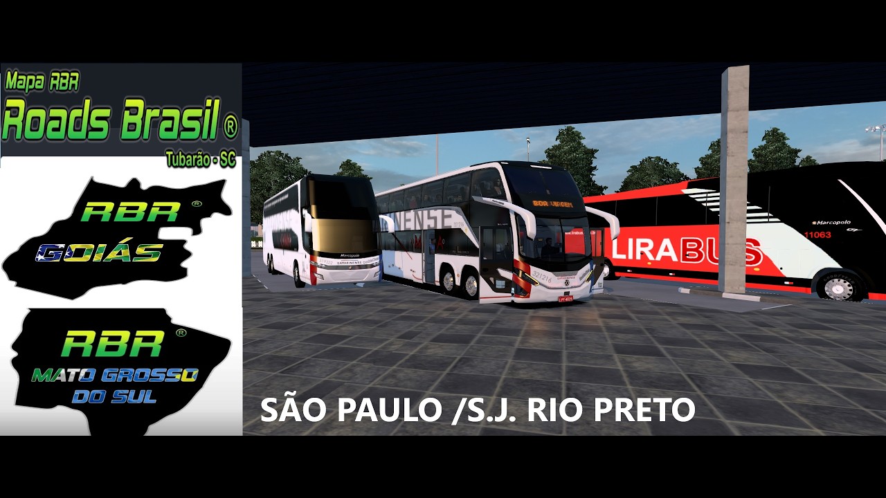 Euro Truck Simulator 2 - G8   VIAÇÃO CATARINENSE