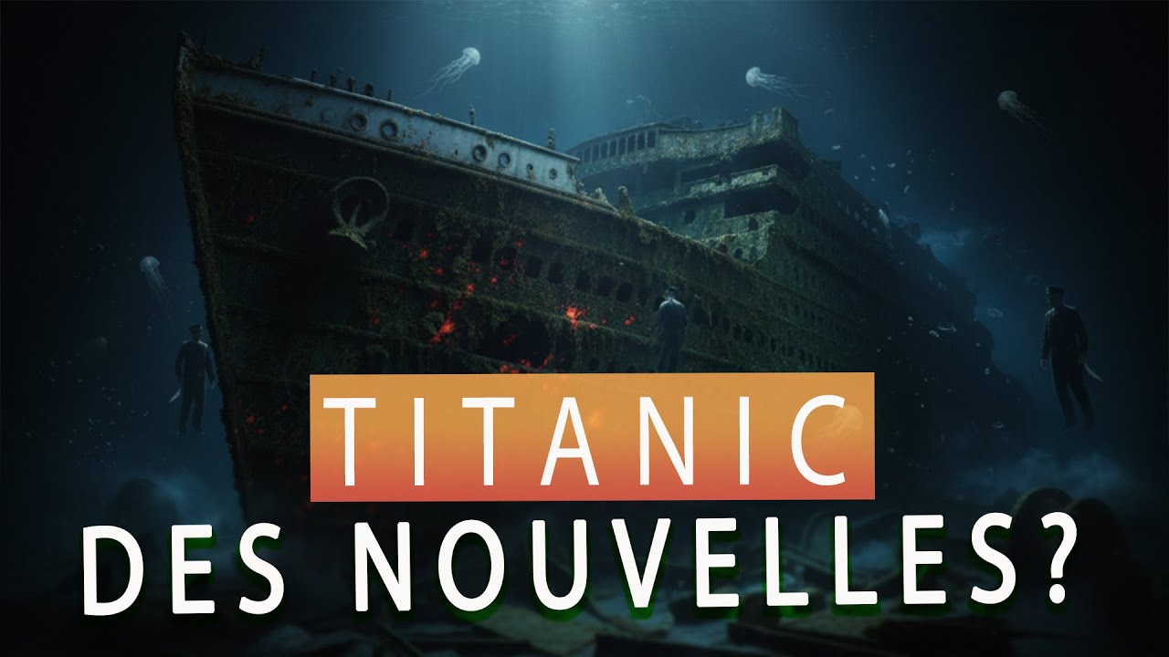 QU’EST DEVENU LE TITANIC AUJOURD’HUI? LES IMAGES QUI CHOQUENT ENCORE