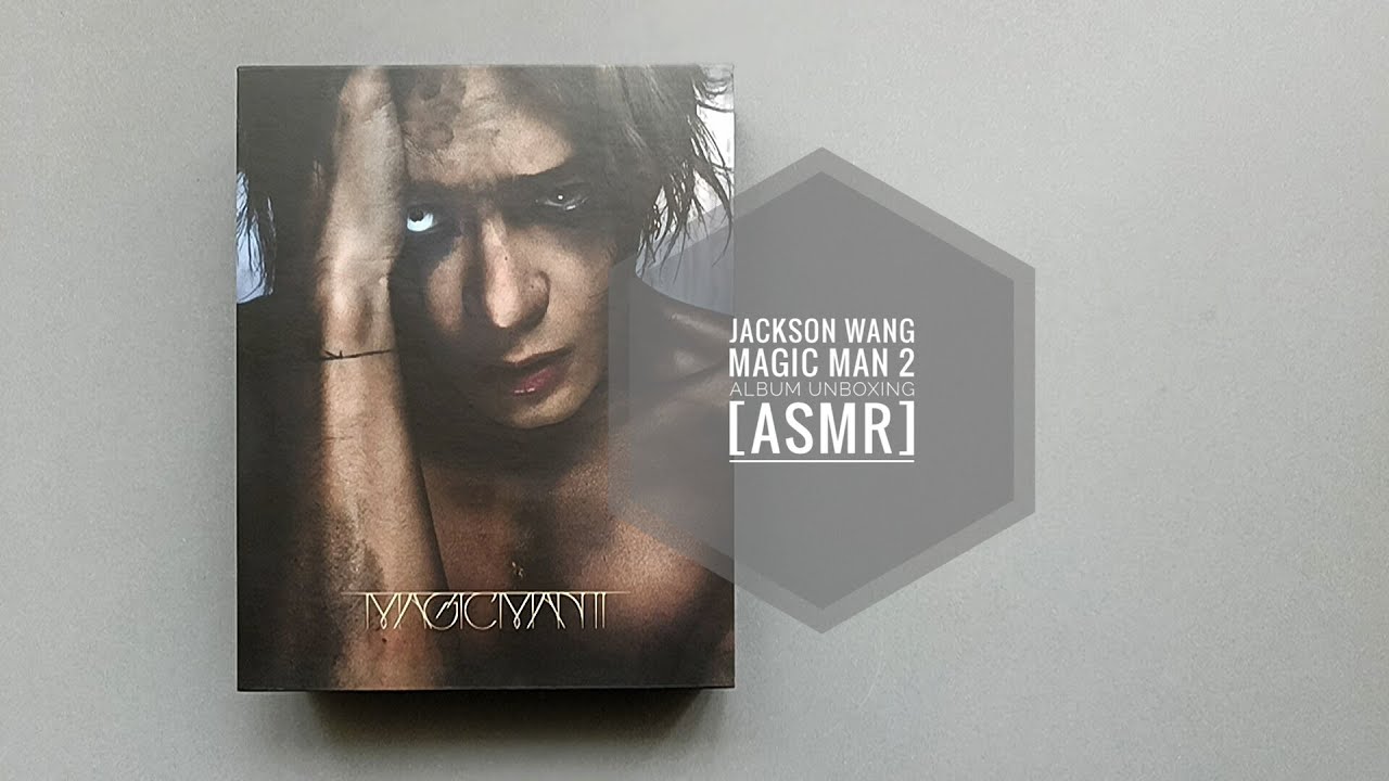 Jackson Wang Magic Man 2 Album Unboxing [ASMR]