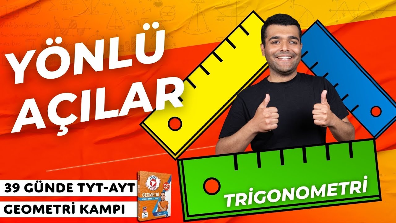📙Trigonometri-Yönlü Açılar🔴 39 Günde TYT - AYT Geometri  Kampı 🟨29.GÜN 📌İlhan Hoca