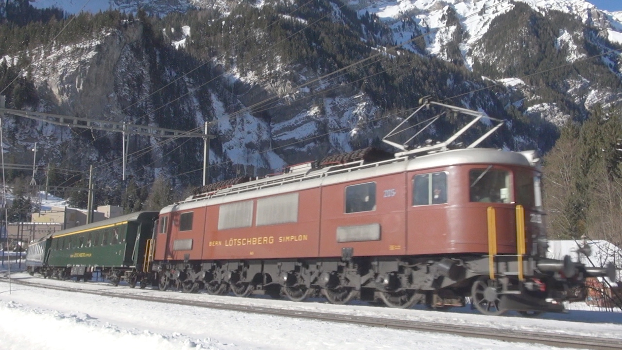 Locomotive Ae 6/8, Reine du Lötschberg - Trains Suisses
