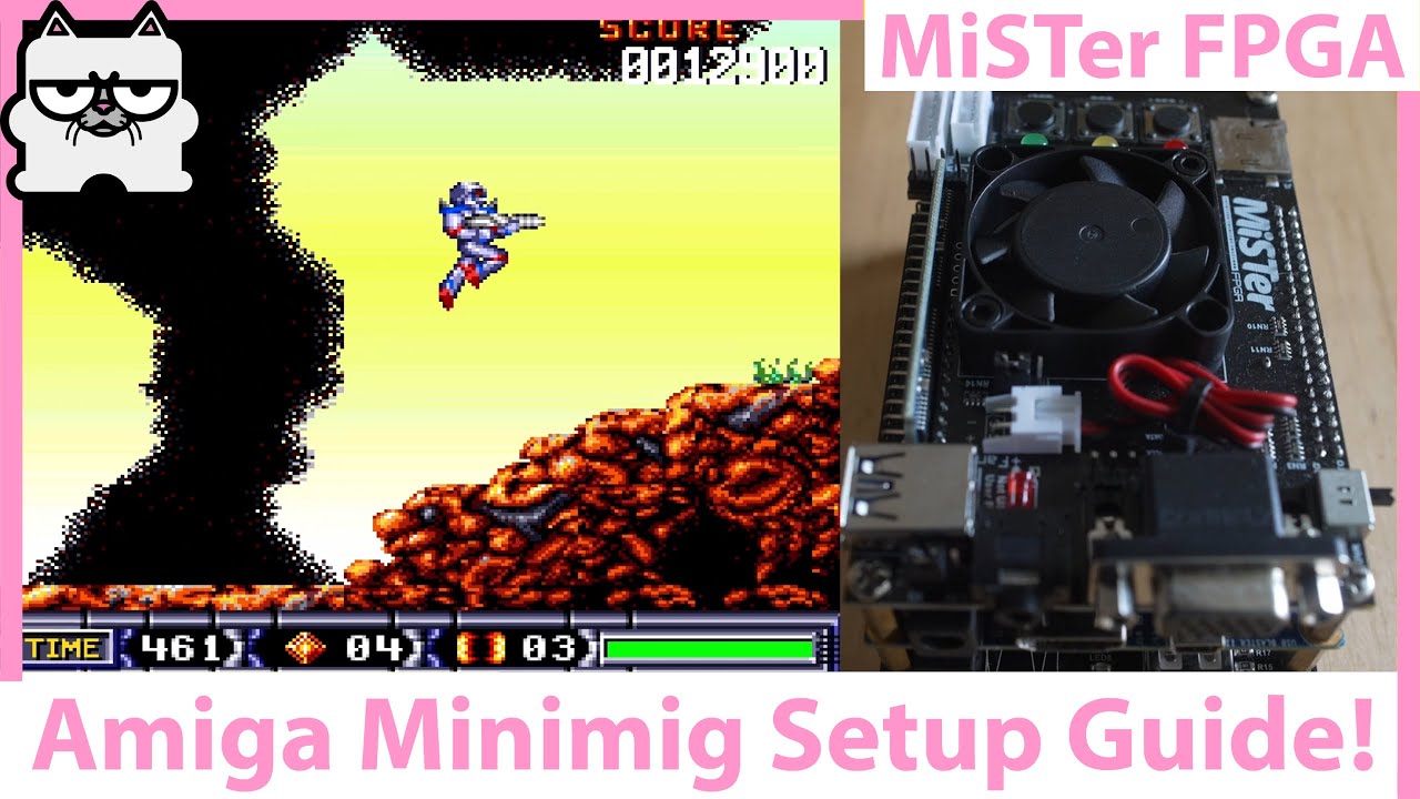 MiSTer FPGA DE10 NANO Amiga Minimig Setup Guide, Core Review and Games to Play! Its AMAZING!
