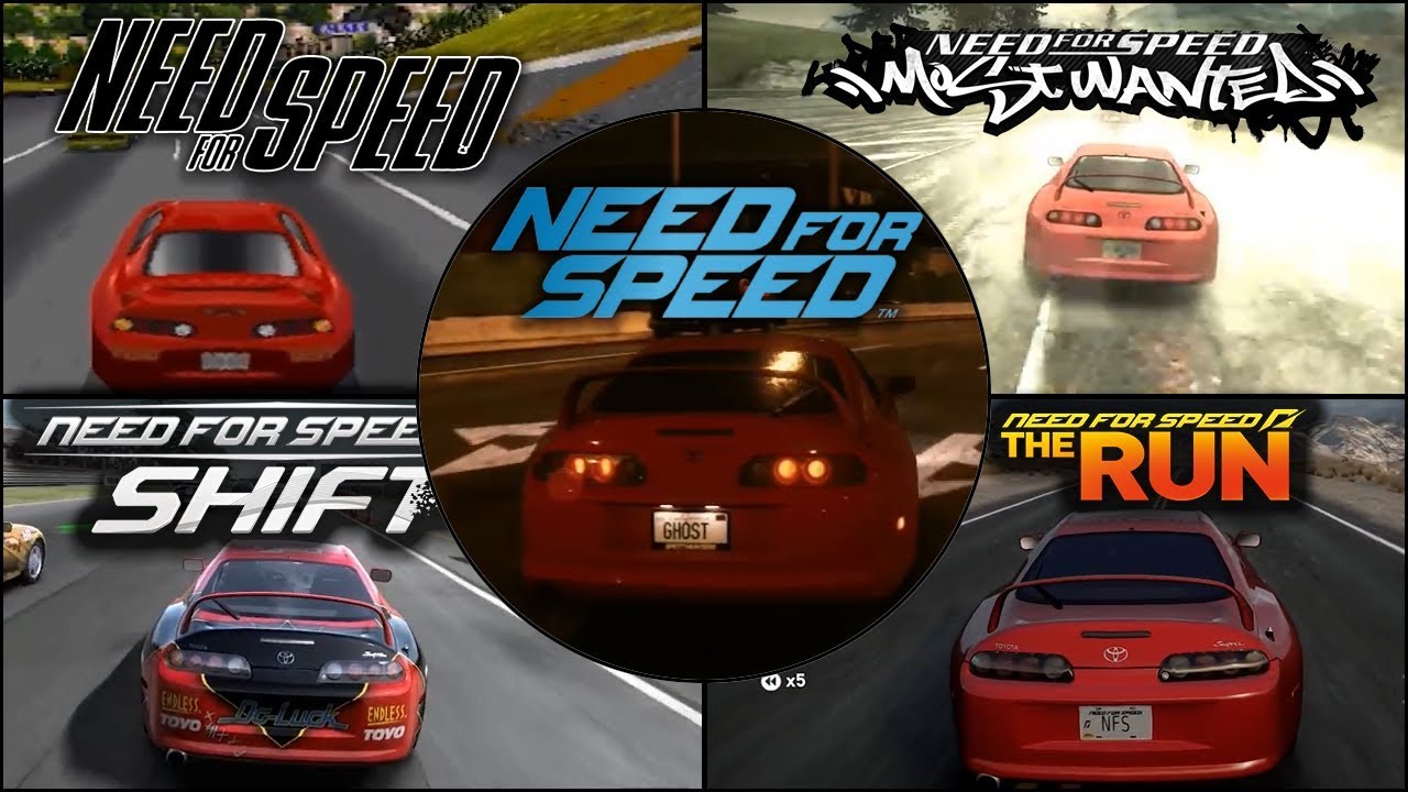 Toyota Supra Evolution in Need For Speed