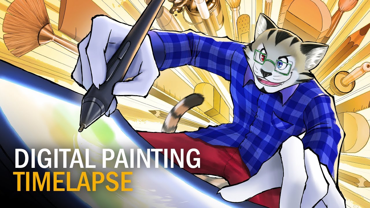 Comic Artist | Digital Painting Timelapse