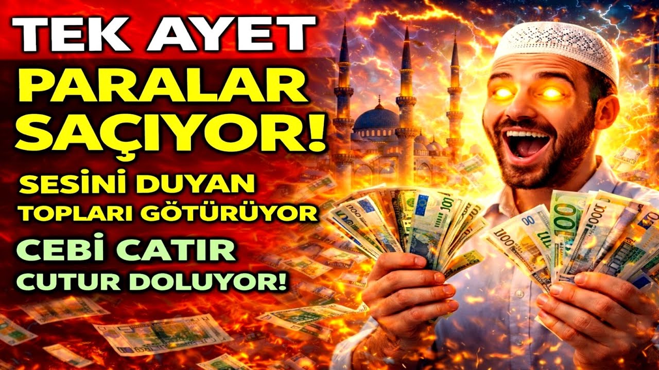 PARA GETİREN SURE! TEK BİR AYET SANA RIZIK GETİRİR, DİNLEDİKTEN 3 SANİYE SONRA YOKSULLUĞU YOK EDER!