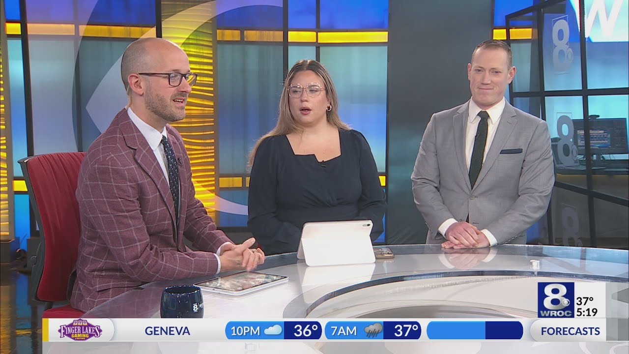 Your News 8 Friday morning forecast update