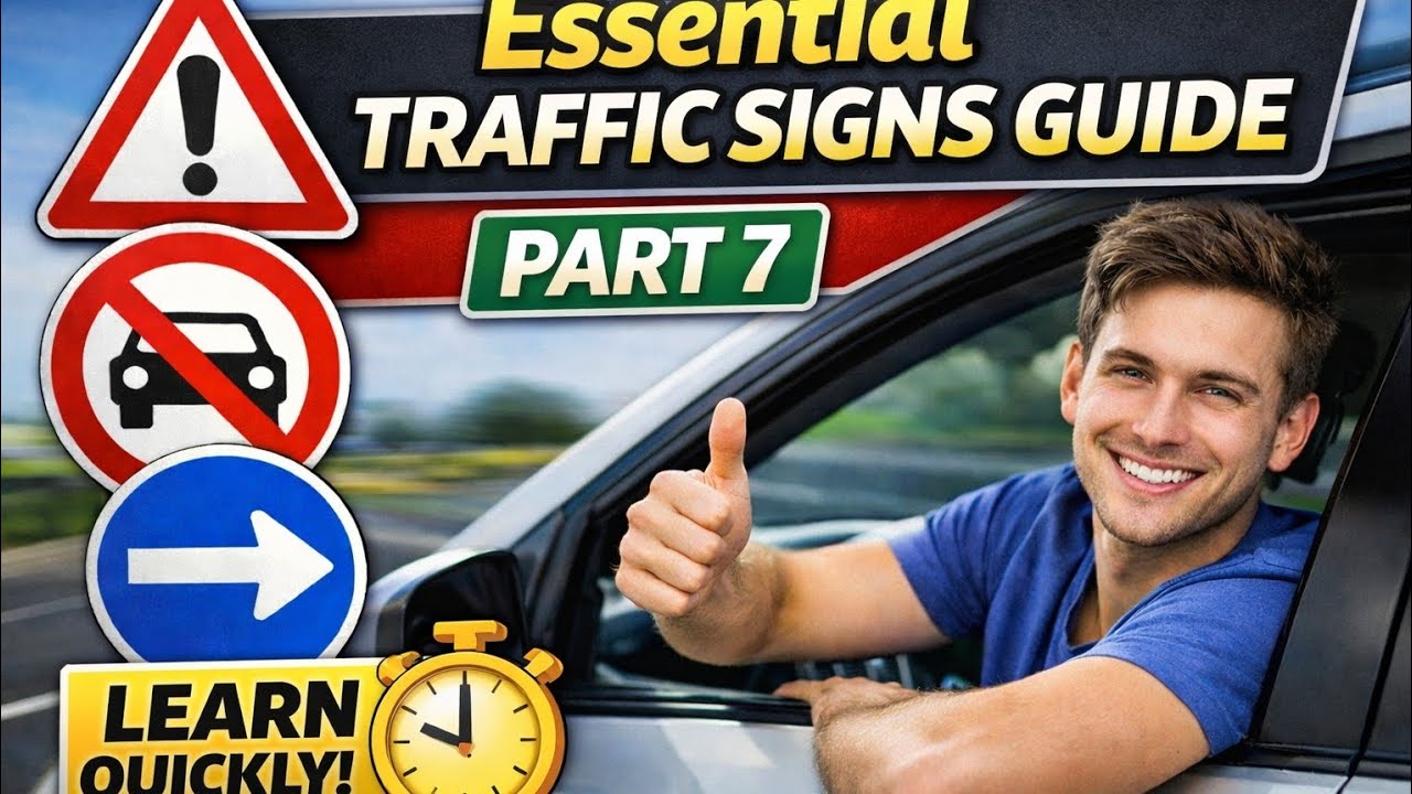 Essential Traffic Signs Guide | Part 7