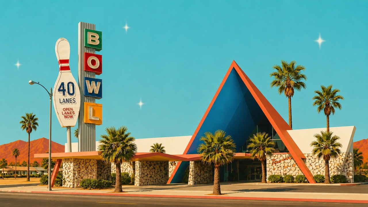 1960'S ATOMIC LOUNGE JAZZ | BOWLING ALLEY MUSIC