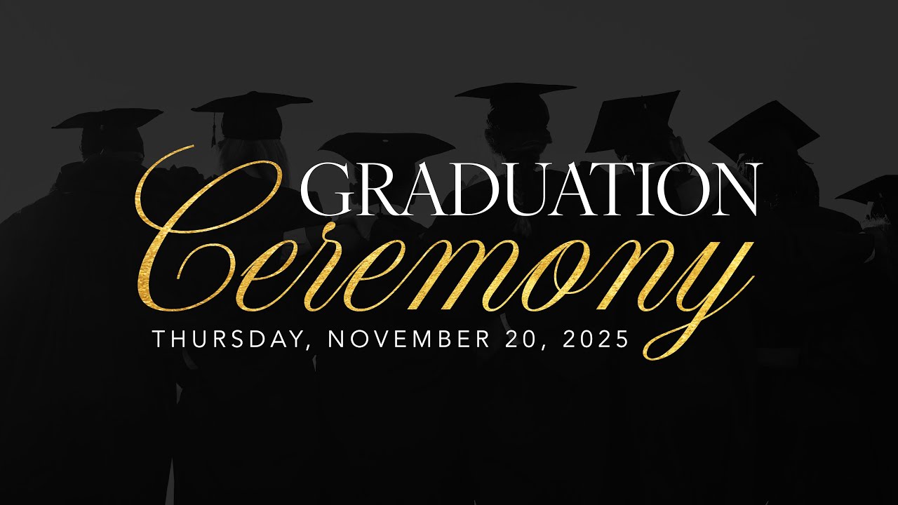 December Graduation Ceremony - 11:00AM PST