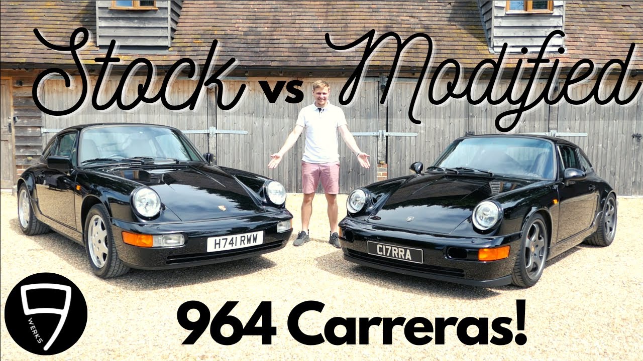 Stock v modified Porsche 964s: the BIG head-to-head!