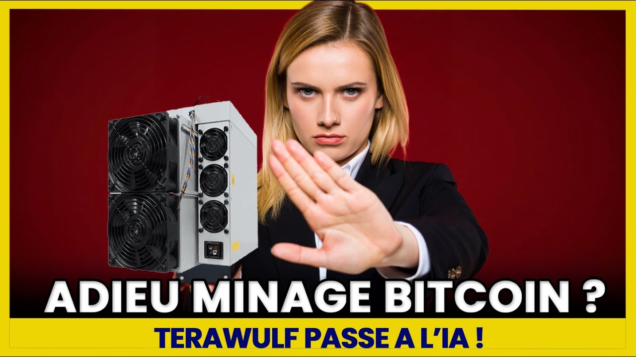 Adieu minage Bitcoin ? TeraWulf passe &agrave; l'IA &ndash; Le futur des mineurs en p&eacute;ril sur Bitcoin ?