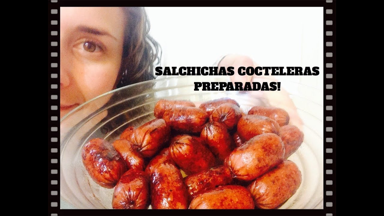 DELICIOSAS Salchichas Cocteleras Preparadas! (Botana Perfecta!)