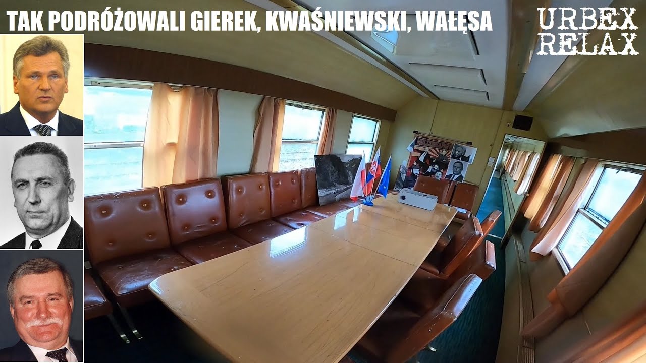 Gnijący pociąg rządowy Edwarda Gierka - Urbex Relax