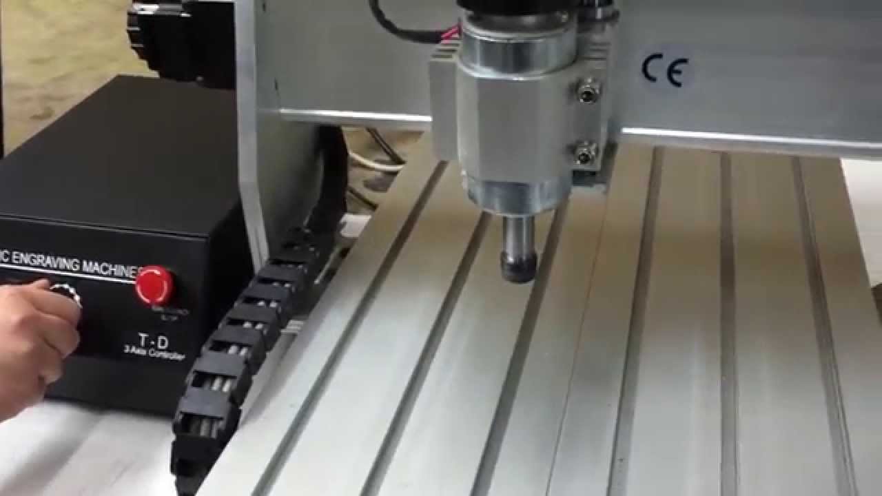 cnc router 3040 T configuración y puesta en marcha.