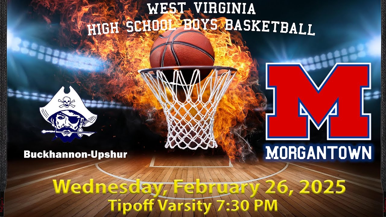 Buckhannon-Upshur at MHS | Boys High School Basketball (Tipoff - 30 Minutes After JV ~7:15pm)