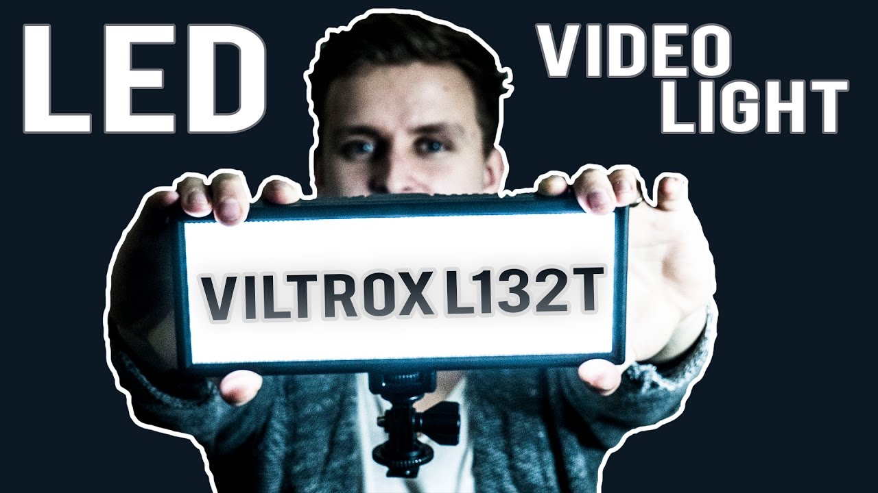 Slim LED Video Light Under £50/$50 (VILTROX L132T) UNBOXING & REVIEW