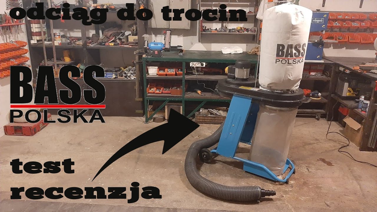Odciąg do trocin BASS POLSKA - test recenzja