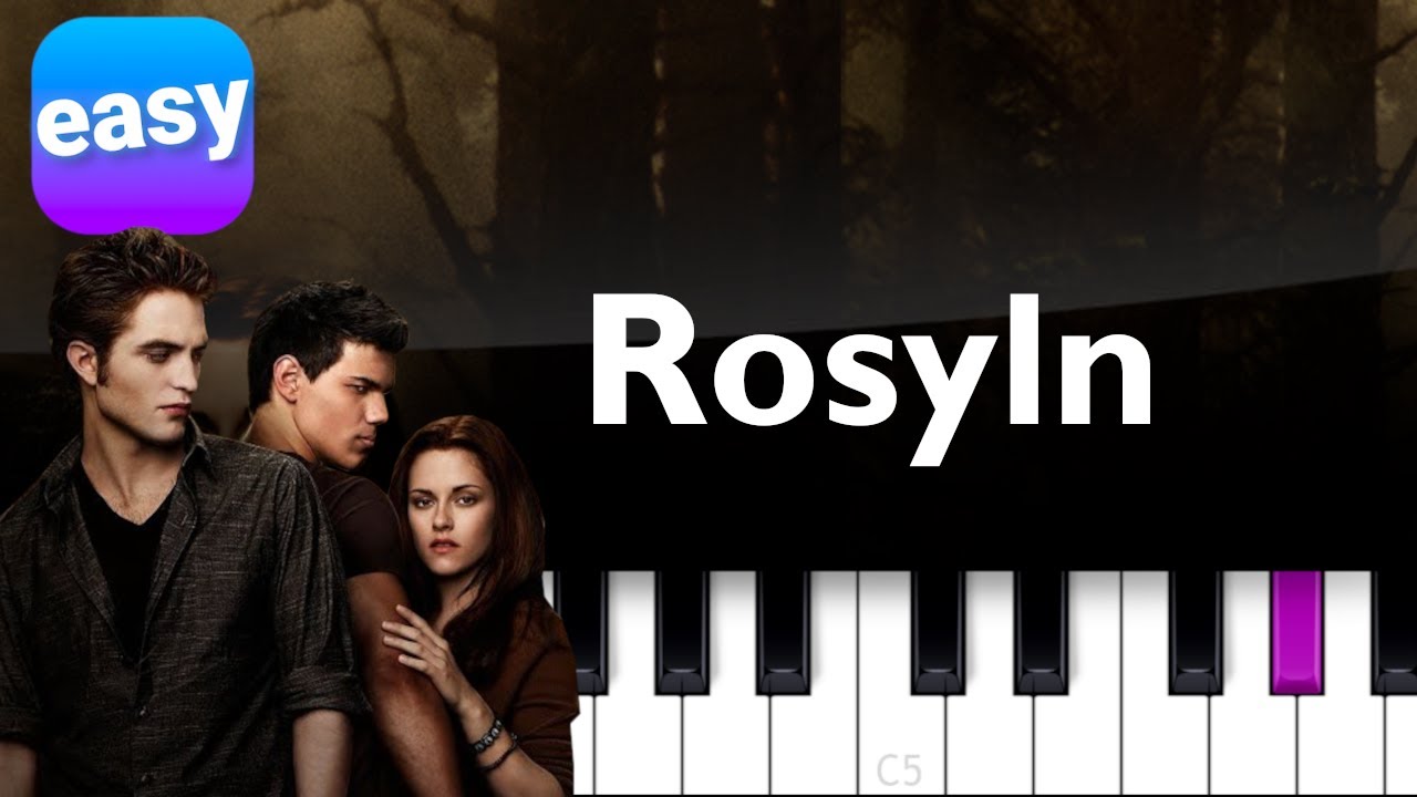 Bon Iver & St. Vincent - Roslyn | EASY PIANO TUTORIAL