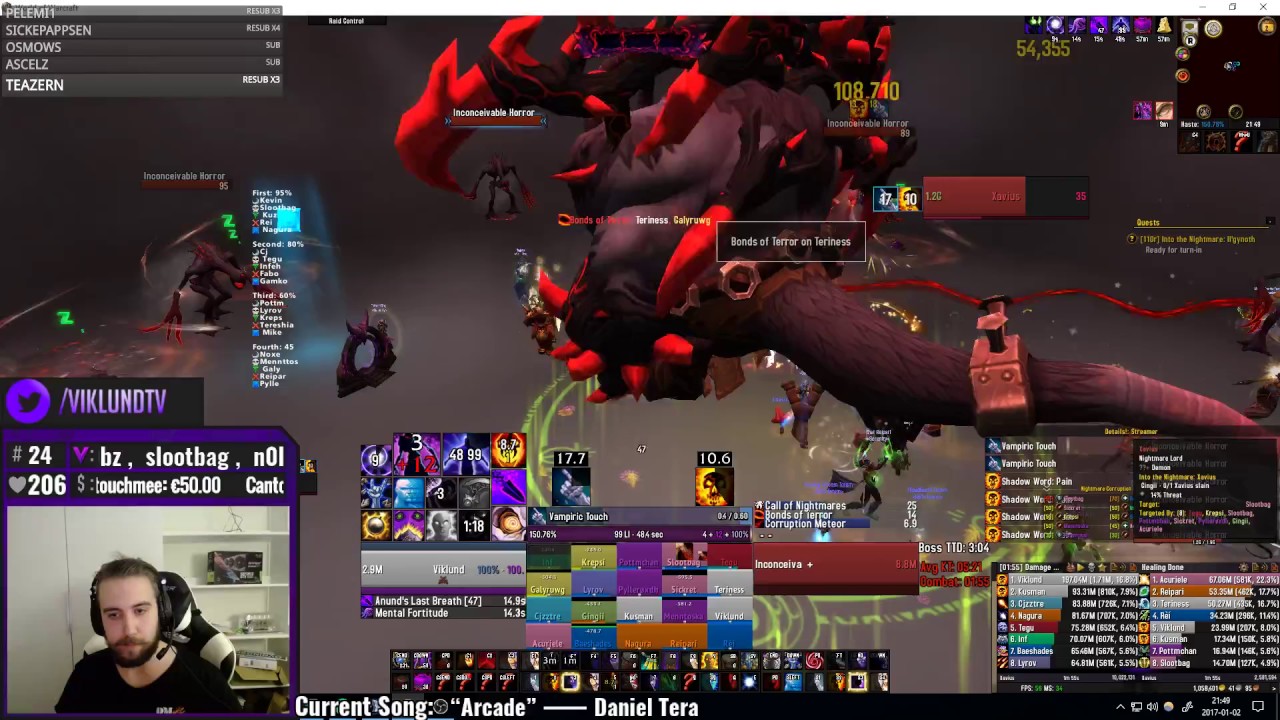 Rank 1 Mythic Xavius - 1,44mill DPS