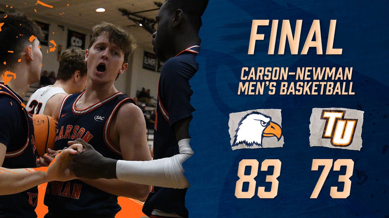 Carson-Newman Men's Basketball Rewind 2023-24: C-N 83, Tusculum 73 Full Broadcast Replay 12-13-23