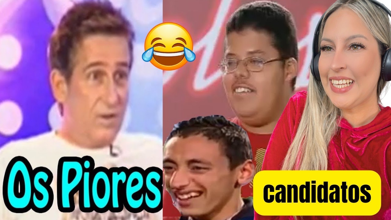 REACT FALA DE TUDO: Os PIORES candidatos em Show de Talentos de todos os tempos