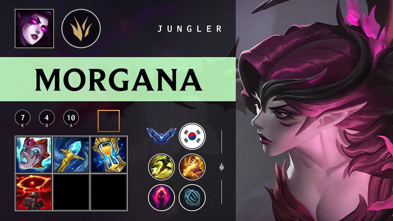 Morgana Jungle vs Lee Sin - KR Diamond Patch 26.02