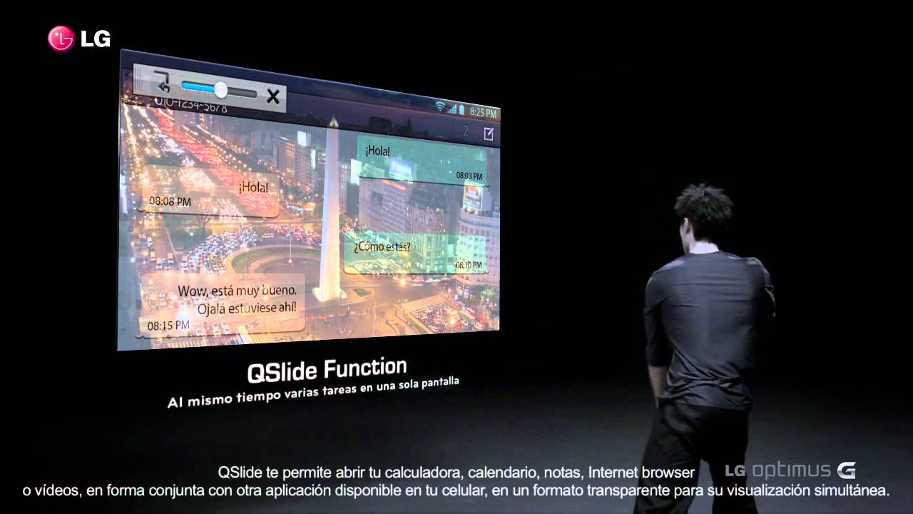 LG Optimus G: Q Slide / Quick Memo