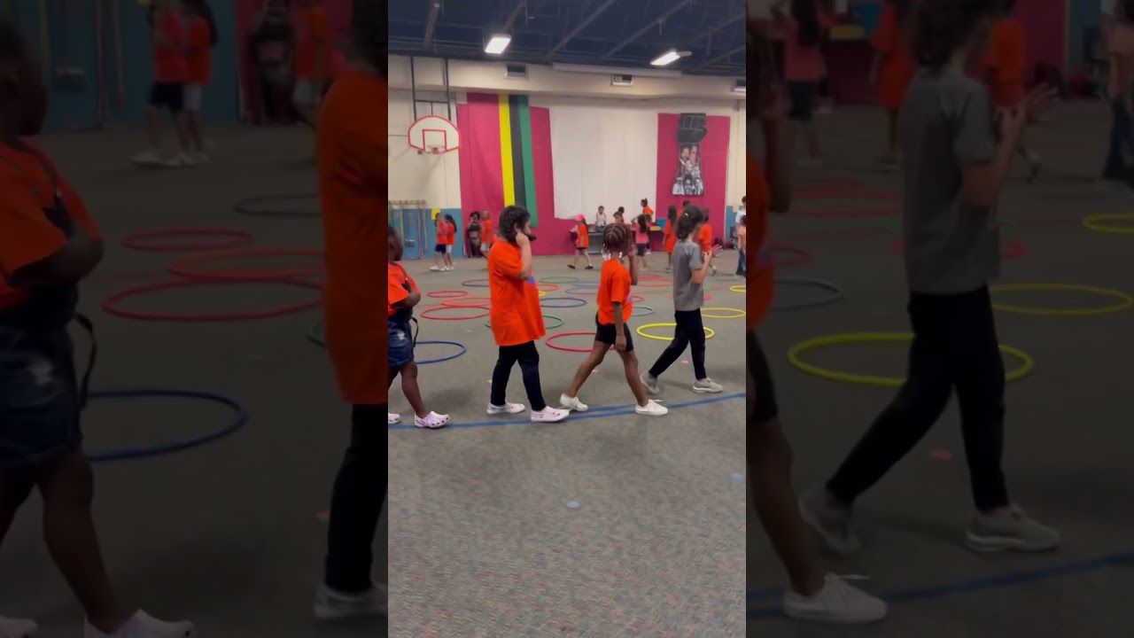 Having fun at school field day!