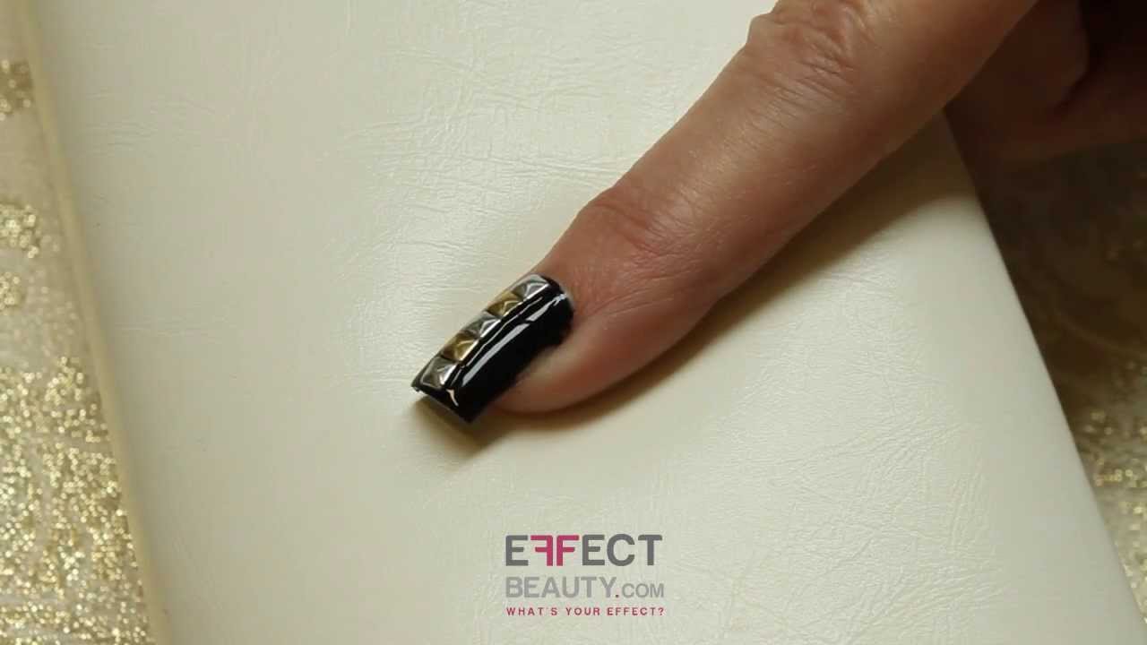 Nail Art Tutorial - How to apply Nail Studs by Effect Beauty