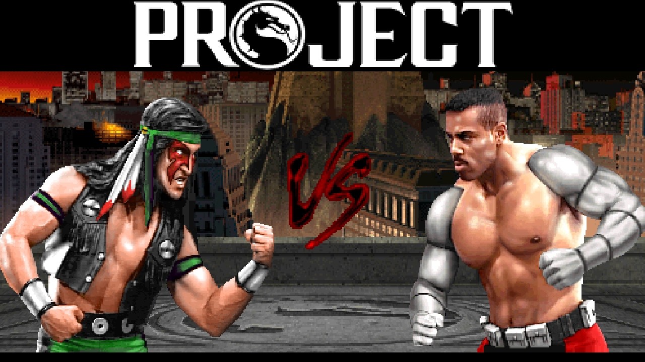 [Mortal Kombat] NightWolf vs Jax Fight