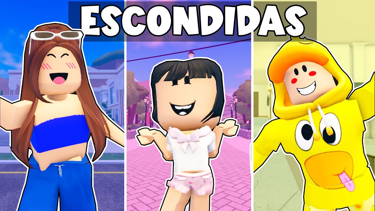ESCONDIDAS DE UN SOLO COLOR CON MI BEBÉ Y PATO EN ROBLOX