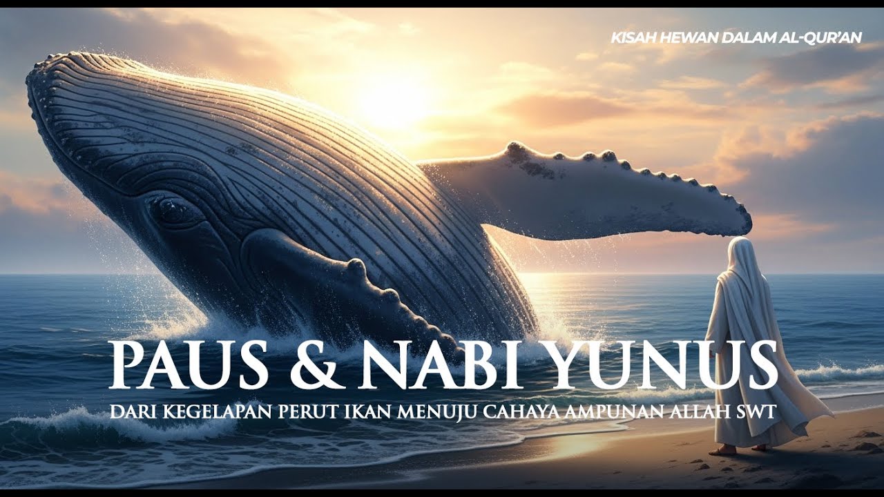 Kisah Hewan dalam Al-Qur'an: Paus dan Nabi Yunus, dari Kegelapan Perut Ikan Menuju Ampunan Allah SWT