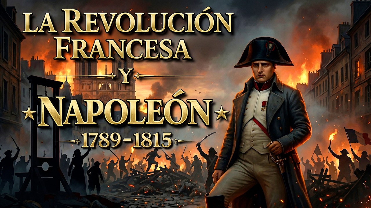 La REVOLUCIÓN FRANCESA y NAPOLEÓN BONAPARTE 🇫🇷 La Historia Completa bien resumida