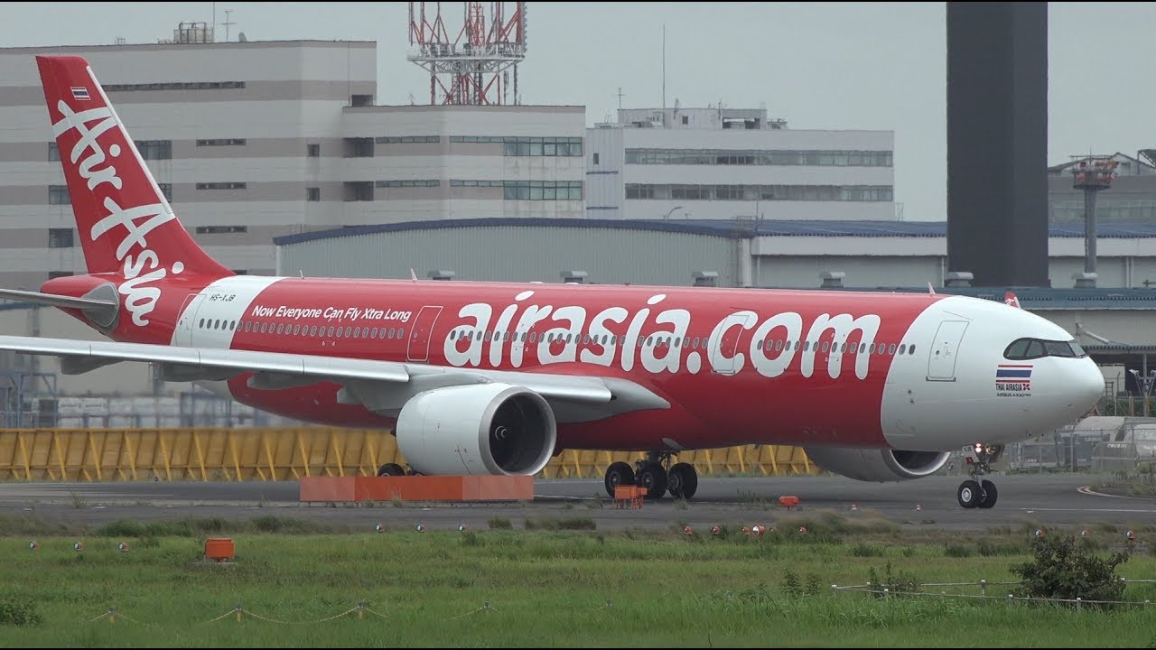 Thai AirAsia X 1st Airbus A330neo(A330-900) HS-XJB Takeoff from NRT 16R