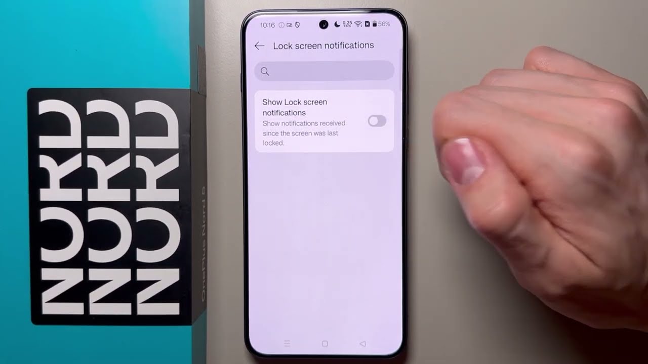 OnePlus Nord 5: How to Hide Lock Screen Notifications