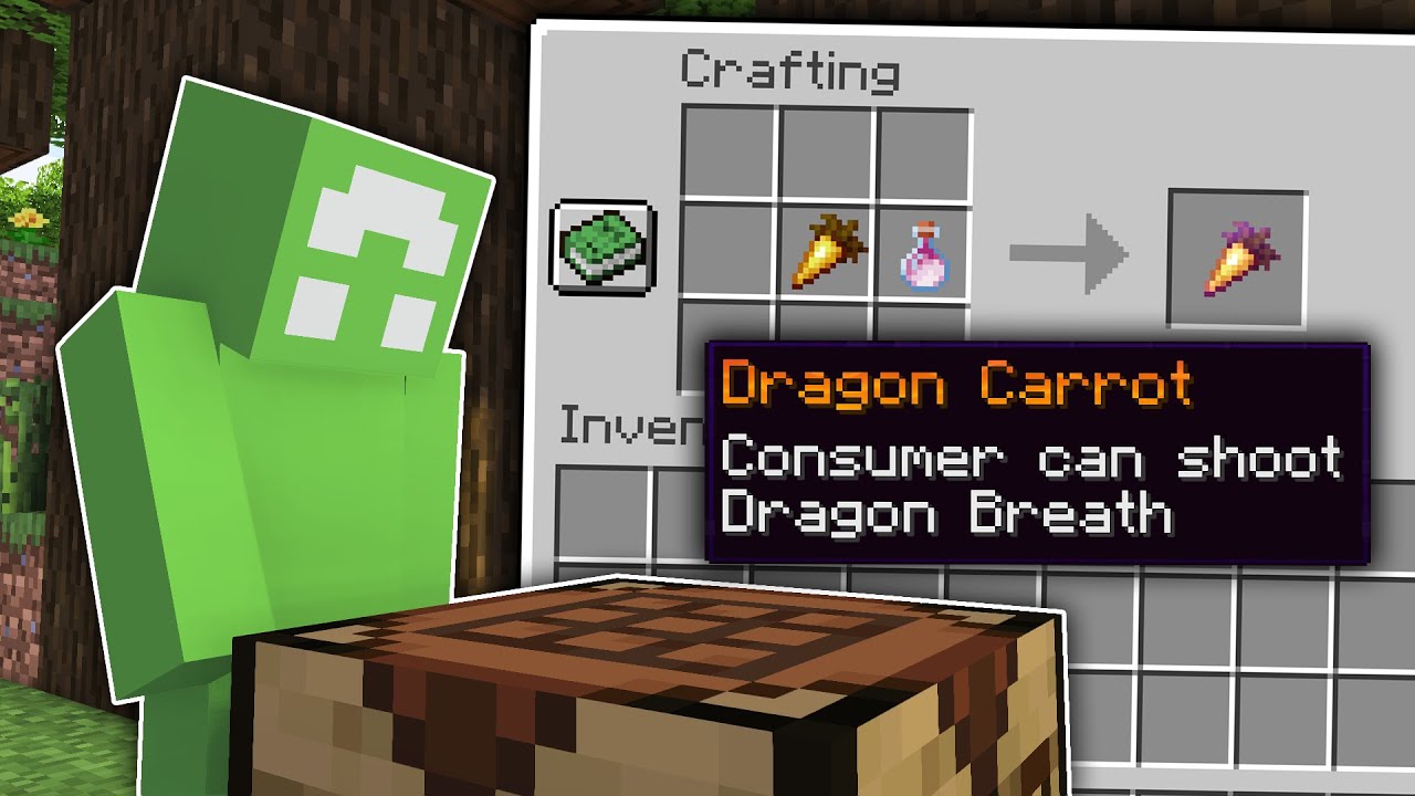 Minecraft Manhunt, But There's Super Food...