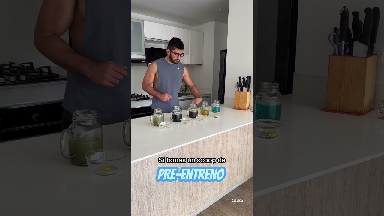 &iquest;Cu&aacute;nta CAFE&Iacute;NA tiene un PRE-ENTRENO realmente?