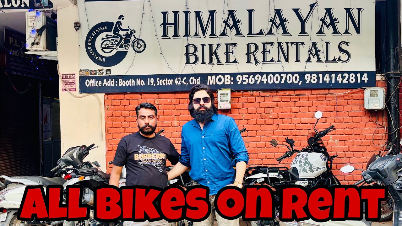 Best Bikes For Rent In Chandigarh - Best Deals || Best Prices - Himalayan ..Royal Enfield !!