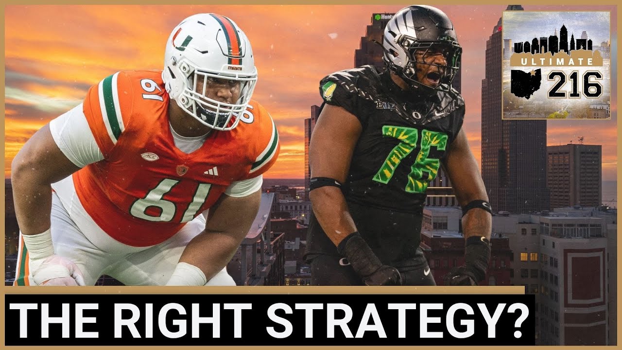 Latest Mock Has the Cleveland Browns Drafting TWO Offensive Linemen in Round 1 — Right Move?
