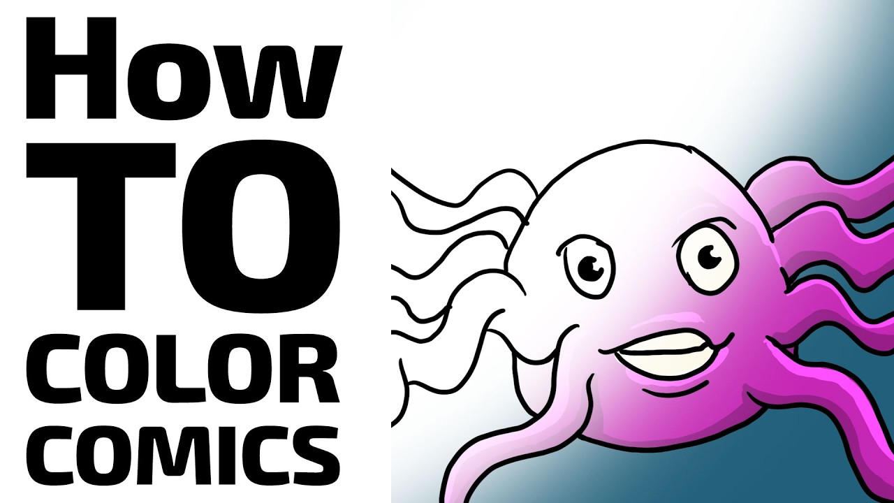 How To Color Comics In Photoshop