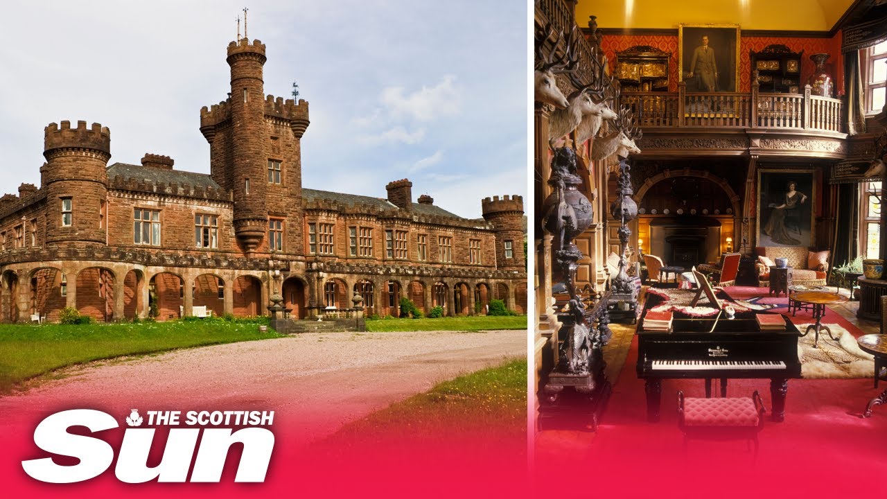 &pound;1 price for historic 19th century castle on tiny Scottish island of R&ugrave;m built by Victorian playboy