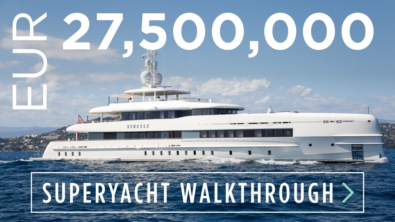 Inside a €27,500,000 Heesen Superyacht: 50m / 164' SIBELLE