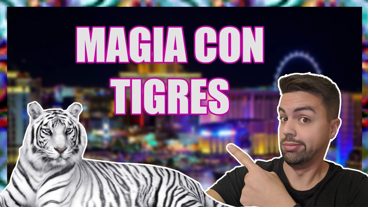 ✔ MAGIA con TIGRES | 💥 SIEGFRIED & ROY 💥 |  Magia en LAS VEGAS 🥇 | Varita Rota