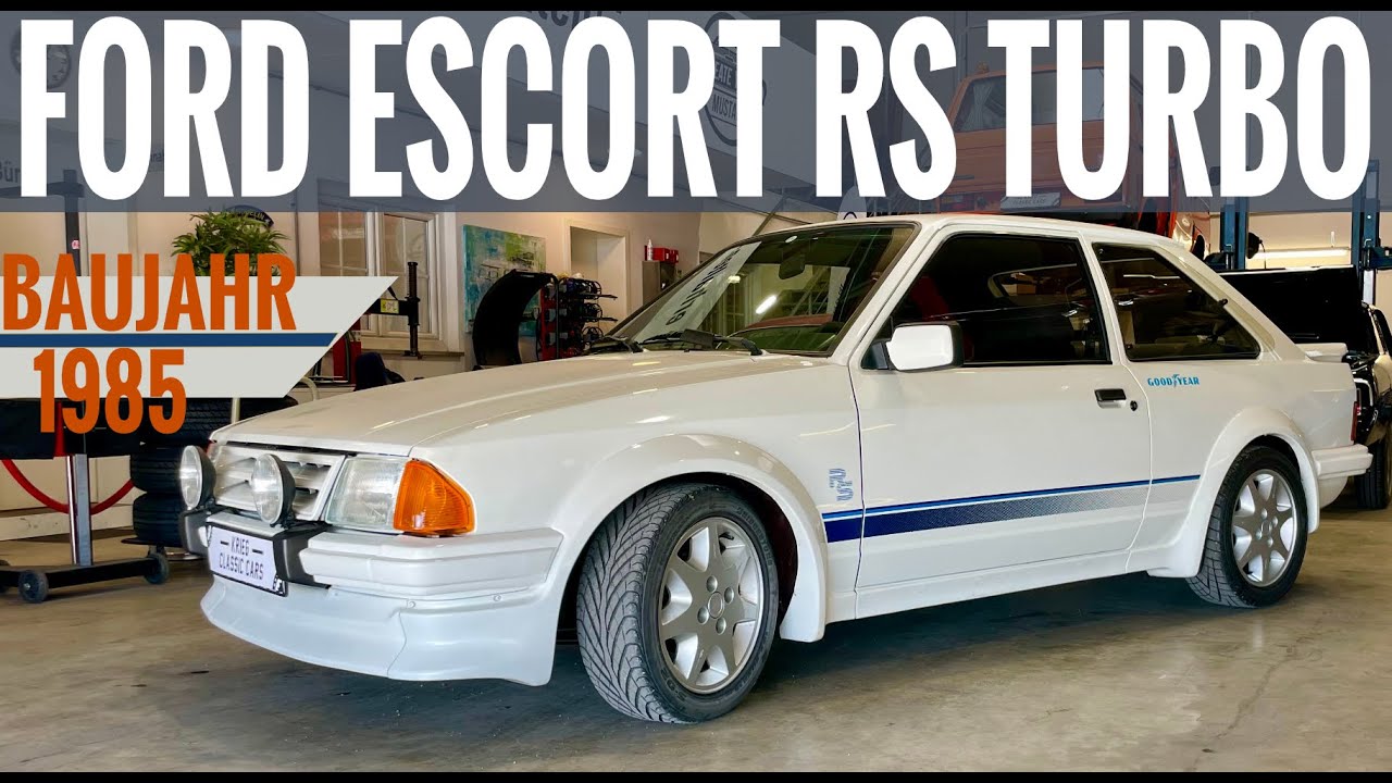 Ford Escort RS Turbo (1985) I Radikales Rally-Auto für die Strasse I Krieg Classic Cars